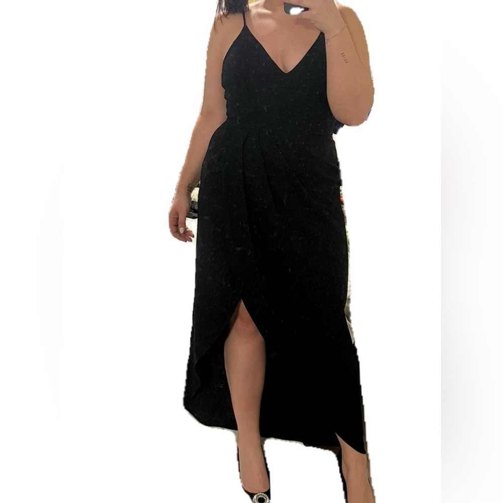 Elegant Black Maxi Dress
